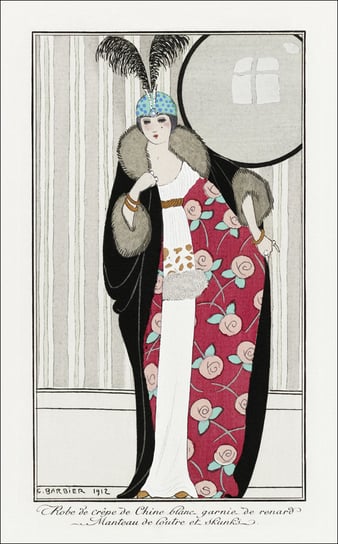 Costumes Parisiens, George Barbier - plakat 21x29,7 cm Galeria Plakatu