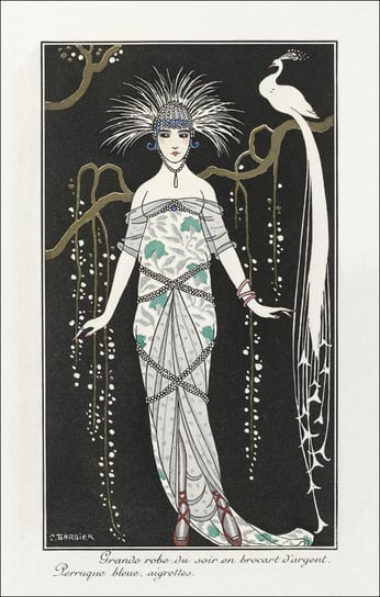 Costumes Parisiens, George Barbier - plakat 40x60 cm Galeria Plakatu