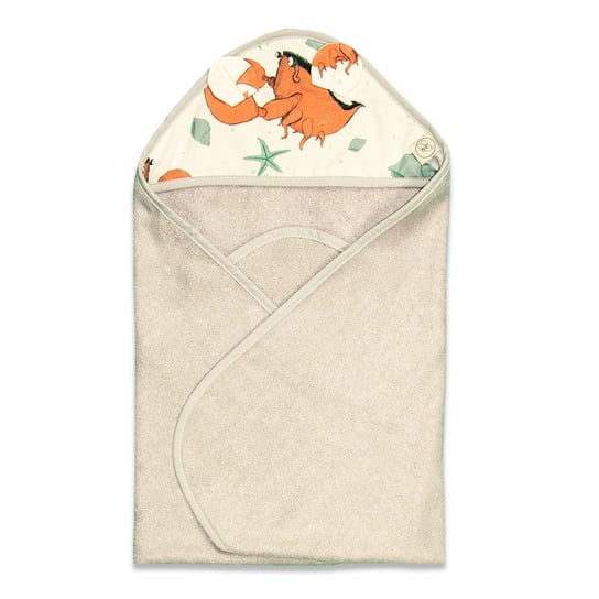 Cosy Cott, Ręcznik kąpielowy z kapturem, Raki, 75x75 cm Cosy Cott