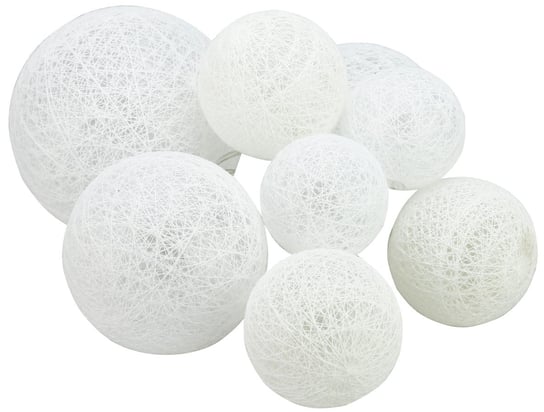 Cotton balls kule świecące 8 LED, różnej wielkości Inna marka