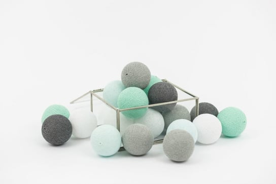 Cotton Balls Mint Love : Ilość sztuk - 10 MIA home