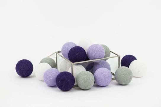 Cotton Balls Purple Fog : Ilość sztuk - 10 MIA home