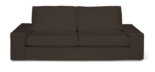 Cotton Panama, Pokrowiec na sofę Kivik 3 - osobową, rozkładaną, czekoladowy brąz Dekoria