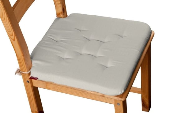 Cotton Panama Siedzisko Olek na krzesło, Sliver (jasnoszary), 42x41x3,5 cm Dekoria