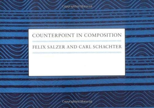 Counterpoint in Composition Salzer Felix