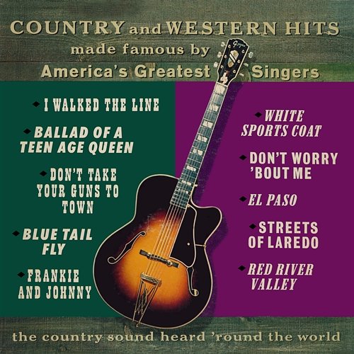 Country and Western Hits Made Famous by America's Greatest Singers Rusty Adams & Buzz Wilson