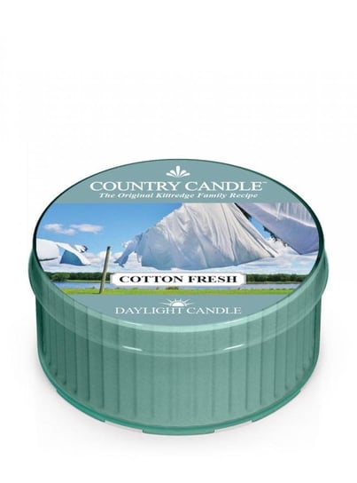 Country Candle, Cotton Fresh, świeca zapachowa daylight, 1 knot Country Candle
