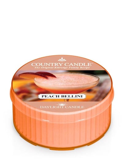 Country Candle, Peach Bellini, świeca zapachowa daylight, 1 knot Country Candle