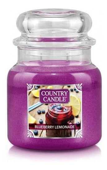Country Candle Średnia Świeca Zapachowa Z Dwoma Knotami Blueberry Lemonade 453G Country Candle