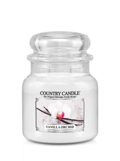 Country Candle, Vanilla Orchid, świeca zapachowa, średni słoik, 2 knoty Country Candle