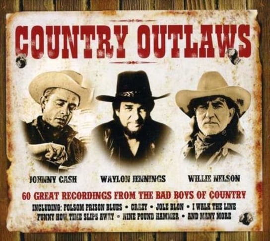 Country Outlaws Nelson Willie, Cash Johnny, Jennings Waylon