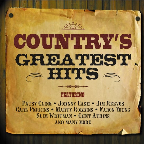 Country's Greatest Hits (Remastered) Cash Johnny, Cline Patsy, Atkins Chet, Robbins Marty, Locklin Hank, Perkins Carl, Williams Hank, Ford Ernie