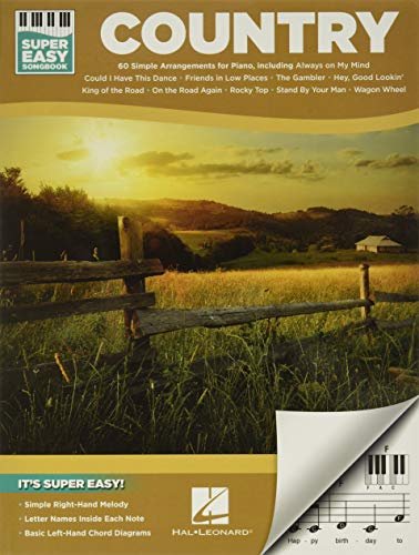 Country Super Easy Songbook Unknown