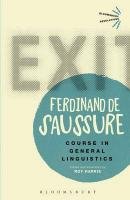 Course in General Linguistics De Saussure Ferdinand
