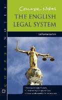 Course Notes: the English Legal System Easton Catherine