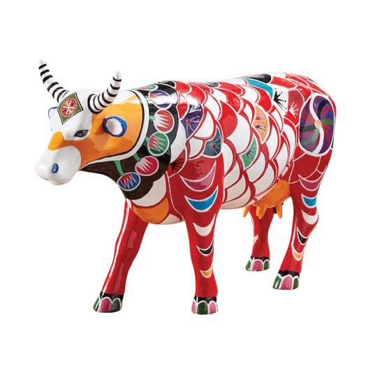 CowParade, figurka-krówka SHANGHAI COW, duża/poliresing Inna marka