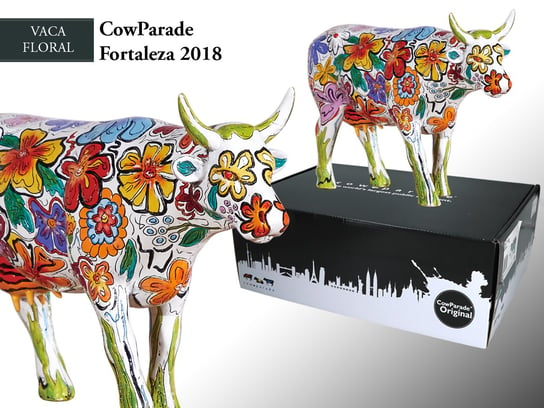 CowParade Fortaleza 2018, Vaca Floral, autor: Sandra Montenegro Hanipol