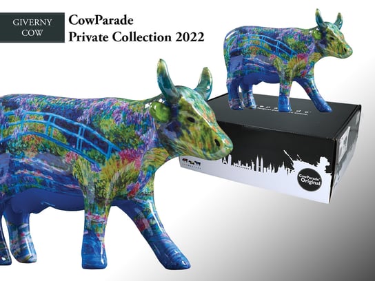 CowParade Private Collection 2022,  Giverny, autor: Henric Kihlstrom. HANIPOL Inna marka