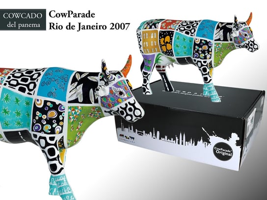 CowParade Rio de Janerio 2007, Cowcado de Ipanema, auor: Patricia Sec. Hanipol