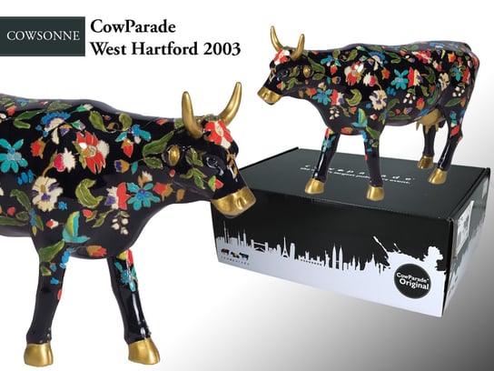 CowParade West Hartford 2003, Cowsonne, autor: Jane Lowerre. Hanipol