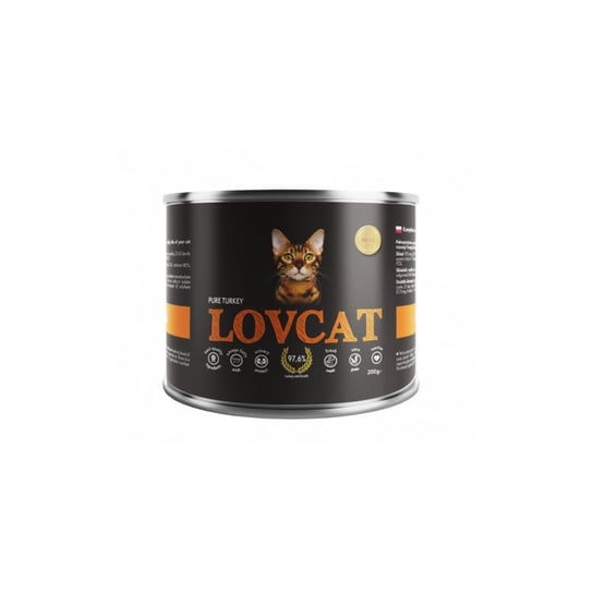 Coyote LOVCAT Pure TURKEY Indyk - 200g Coyote