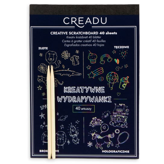 Cr Wydrapywanki 4W1 40Ark Empik
