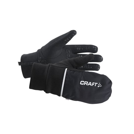 Craft, Rękawice do biegania, Hybrid Weather Glove (1903014-9999), czarny, rozmiar S Craft