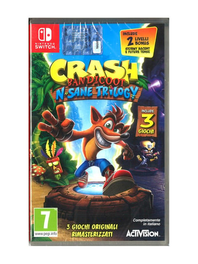 Crash Bandicoot N. Sane Trilogy (Nsw) Activision