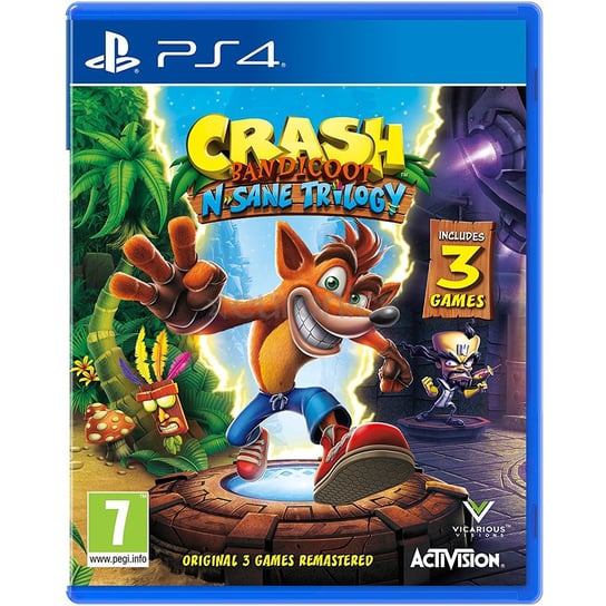 Crash Bandicoot N. Sane Trilogy, PS4 Vicarious Visions