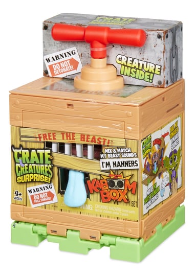 Crate Creatures, figurka Surprise KaBOOM Box- Nanners Crate Creatures