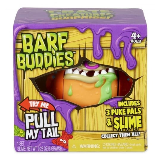 Crate Creatures Surprise - Barf Buddies -Figurka Grumble MGA Entertainment