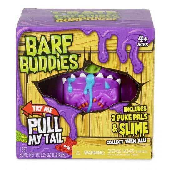 Crate Creatures Surprise - Barf Buddies -Figurka Skitter MGA Entertainment