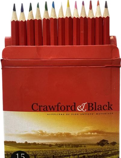 Crawford & Black 15 kredek akwarelowych Crawford & Black