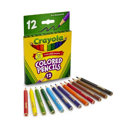 Crayola Core, kredki ołówkowe, 12 szt. Crayola