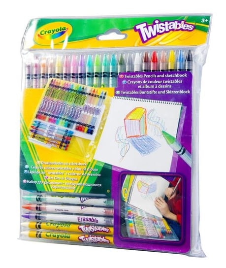 Crayola, kolorowanie i kredki wykręcane Crayola