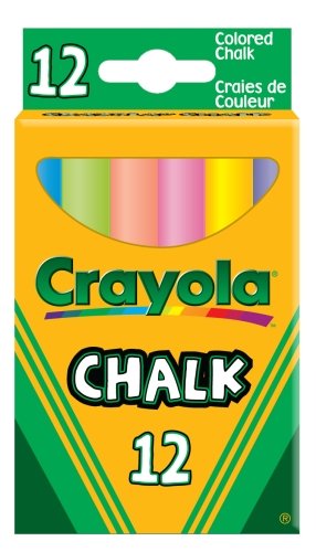 Crayola, kreda kolorowa niepyląca, 12 sztuk Crayola