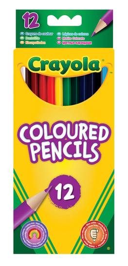 Crayola, kredki ołówkowe zmywalne, 12 sztuk Crayola