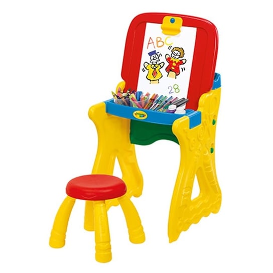 Crayola, Stolik z krzesełkiem 2w1 Play'n Fold Crayola