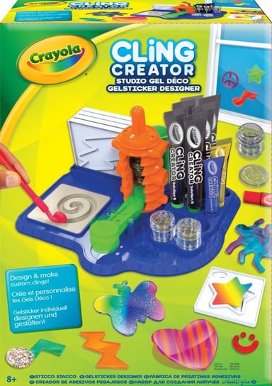 Crayola, zestaw kreatywny Fabryka żelowych kształtów Crayola