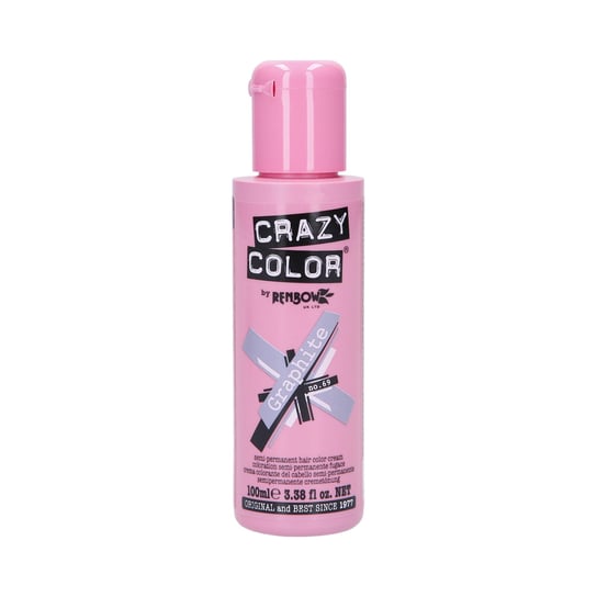 Crazy Color, Półtrwała farba do włosów 69 Graphite, 100 ml Crazy Color