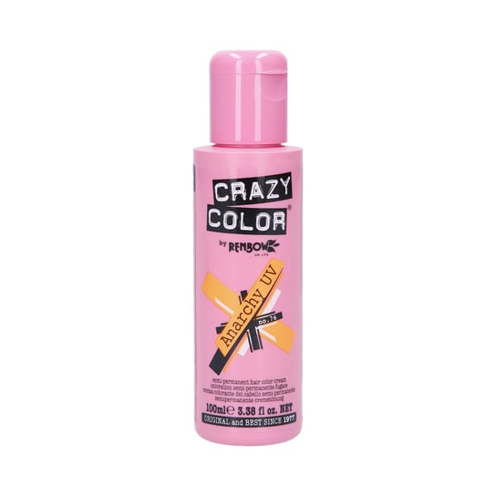 Crazy Color,, Półtrwała farba do włosów 76 Anarchy UV, 100 ml Crazy Color