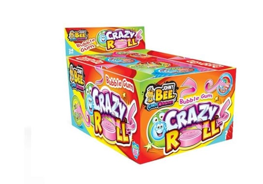 Crazy Roll, guma w rolce Johny Bee, 24 sztuki Nestle