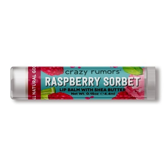 Crazy Rumors, Naturalny balsam do ust Raspberry Sorbet 4.4ml Crazy Rumors