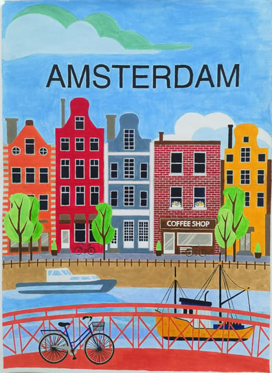 Creadu, Malowanie po numerach Amsterdam Creadu