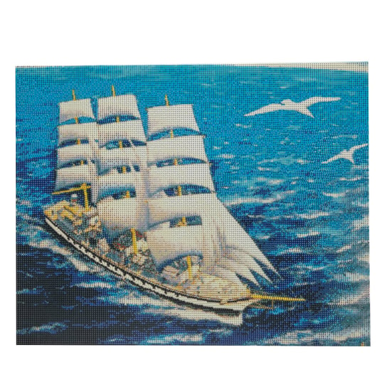 Creadu, Mozaika diamentowa, Statek, 40x50 cm Creadu