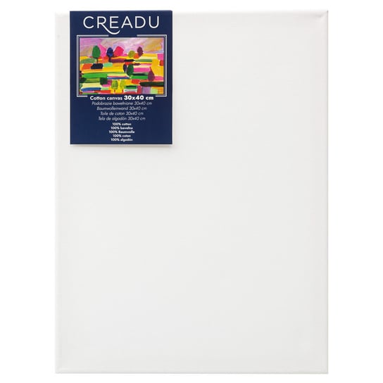 Creadu, podobrazie bawełniane, 30x40 cm Creadu