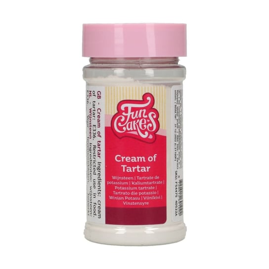Cream of tartar – kwaśny winian potasu FunCakes, 80 g Fun Cakes