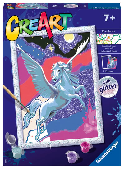 CreArt dla dzieci, Malowanie po numerach, Pegaz CreArt