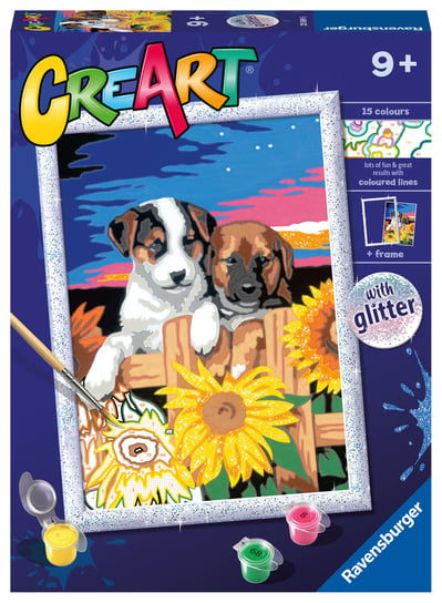 CreArt dla dzieci, Malowanie po numerach, Psiaki CreArt
