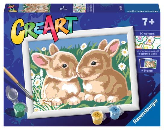 CreArt dla dzieci Puszyste króliczki CreArt